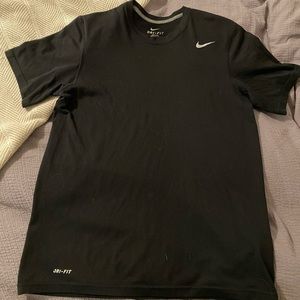 Nike black dry fit workout shirt